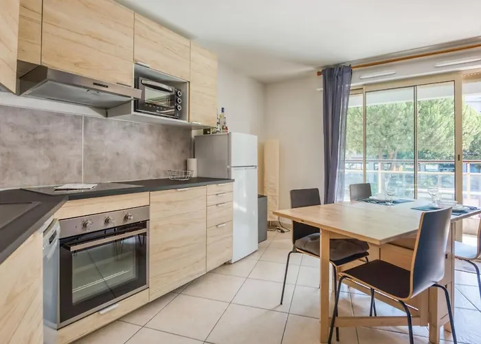 Nice Air Conditioned Apartment With A Balcony - Antibes - Welkeys